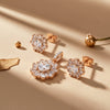 925 Sterling Silver Sparkling Pendant Set For Women