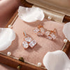 925 Silver Crystal Party Wear Pendant Set for Women
