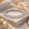 925 Silver Party Wear CZ Bracelet for Women