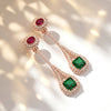 925 Silver Party Wear Long Earrings for Women