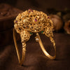 925 Silver Gold Plated Temple Vanki for Wedding