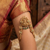 92.5 Gold Plated Temple Vanki for Wedding