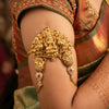 925 Gold Plated Temple Vanki for Wedding