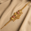 925 Silver Gold Plated Temple Vanki for Wedding