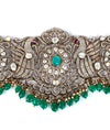 925 Silver Victorian Oddiyanam for Engagement