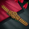 925 Silver Gold Plated Temple Oddiyanam for Women