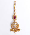 925 Silver Gold-Plated Mang Tikka for Women