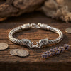 925 Silver Oxidised Bracelet for Men